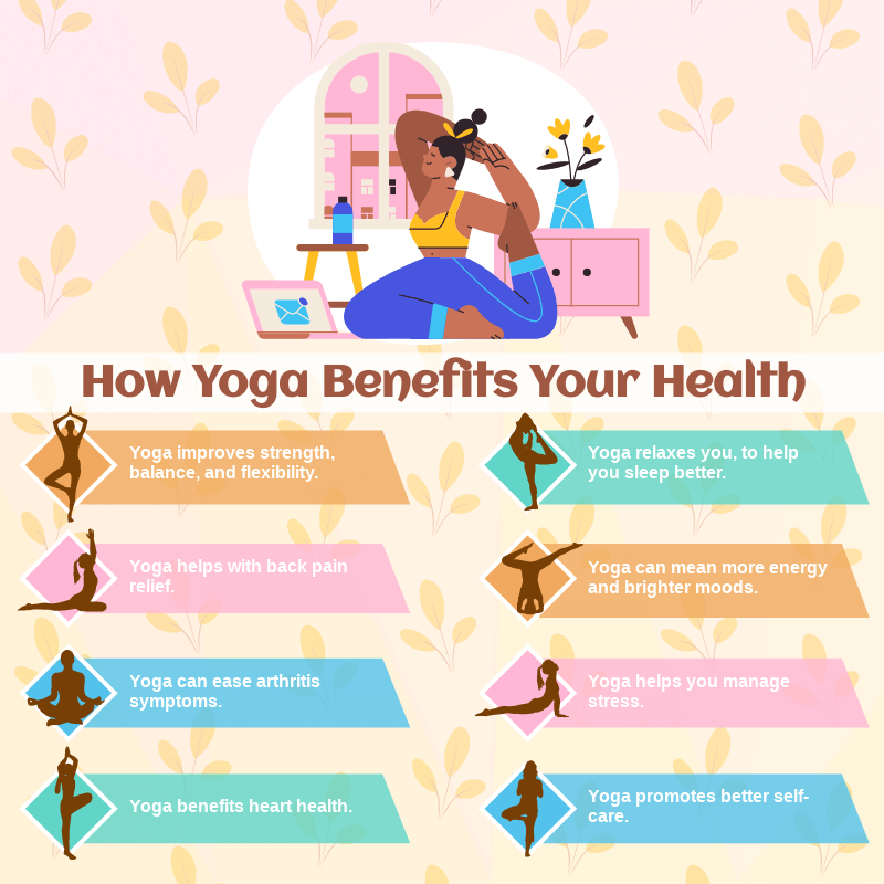 10 benefits of yoga for mind and body health